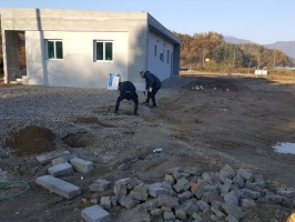 테라젠04-01출입4쪽문 1200용  +외문 + 메쉬백색1500용 기초매립형+1800용 기초매립형