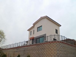 용인 처인구 소재 전원주택단지 테라창살 04-11 단차 경사 블랙 보강토위