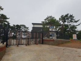화성시 서신면 소재 전원주택 테라창살04-11 (H:1.2, 앙카블랙) + 테라젠 04-01출입 4쪽문(H:1.65*W:5.0)