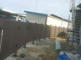 전남 신안소재 합성목재 가림막 W-1002 (H:1.5)