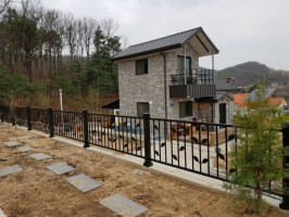 여주 전원주택소재 테라휀스기본형 앙카용 H:700