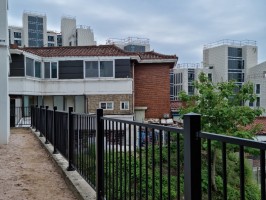 대치동 전원주택휀스 테라휀스기본형 낙엽제외 (앙카용, 블랙레자톤, 기존메쉬휀스 철거 후 설치, 높이1.2용)