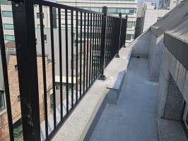 서울송파 옥상난간, 발코니, 테라스, 대리석 위 시공 테라기본낙엽제외 (앙카용 높이1.2용)